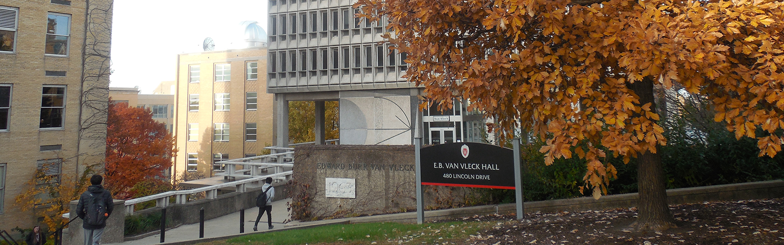 Van Vleck hall on the UW-Madison campus