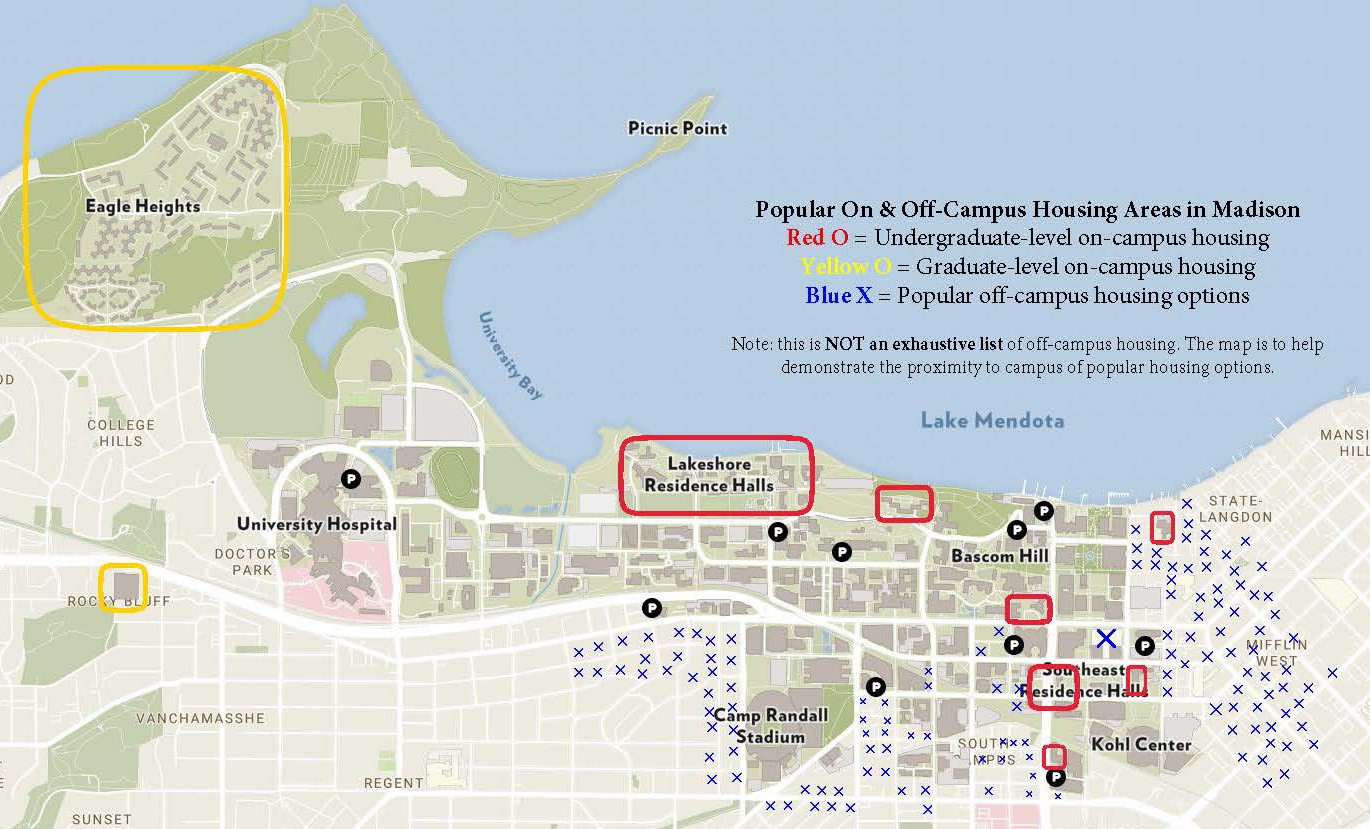 Uw Madison Residence Halls Map - Brandy Tabbitha